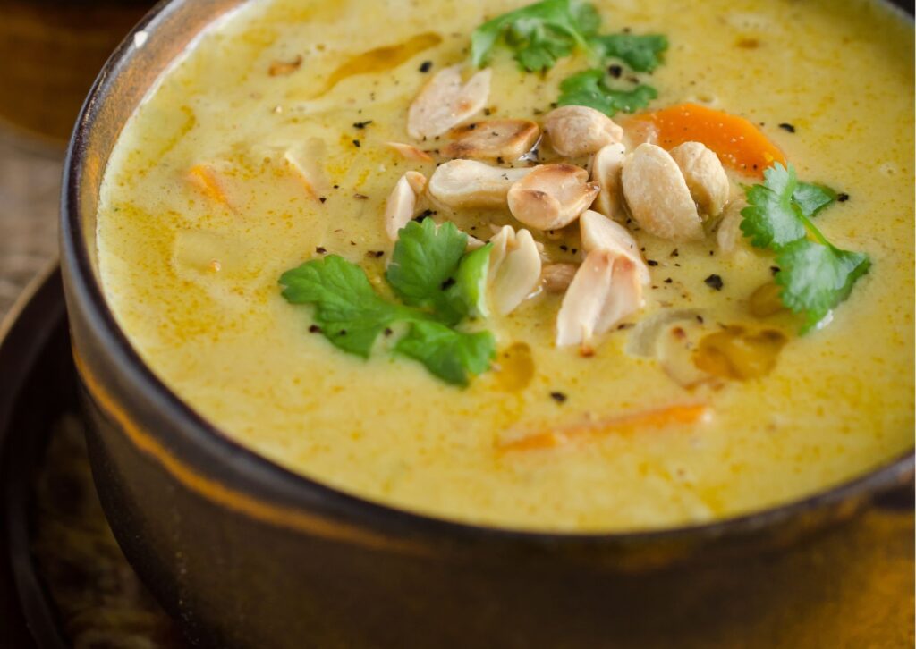 soupe d'automne ayurvédique hiver carotte poireau pomme de terre