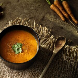 soupe d'automne ayurvédique hiver