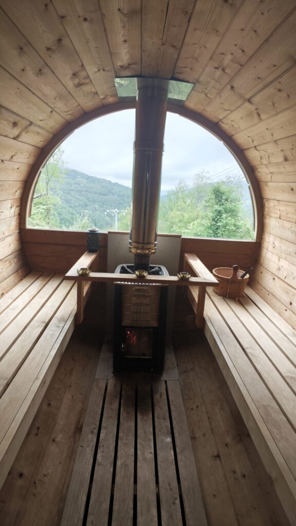 Sauna spa retraite yoga