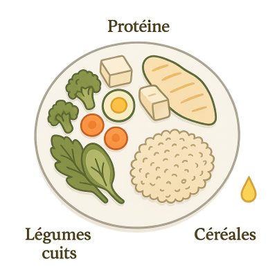 Assiette équilibrée
