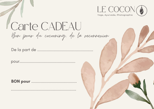 carte cadeau ayurveda yoga